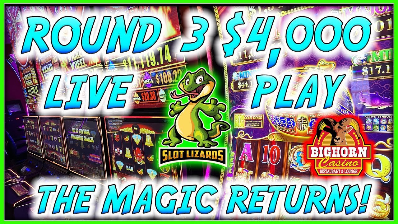 Round 3 The Lucky Slot Lizards are Back! $4000 in Live Slot Play at The ...